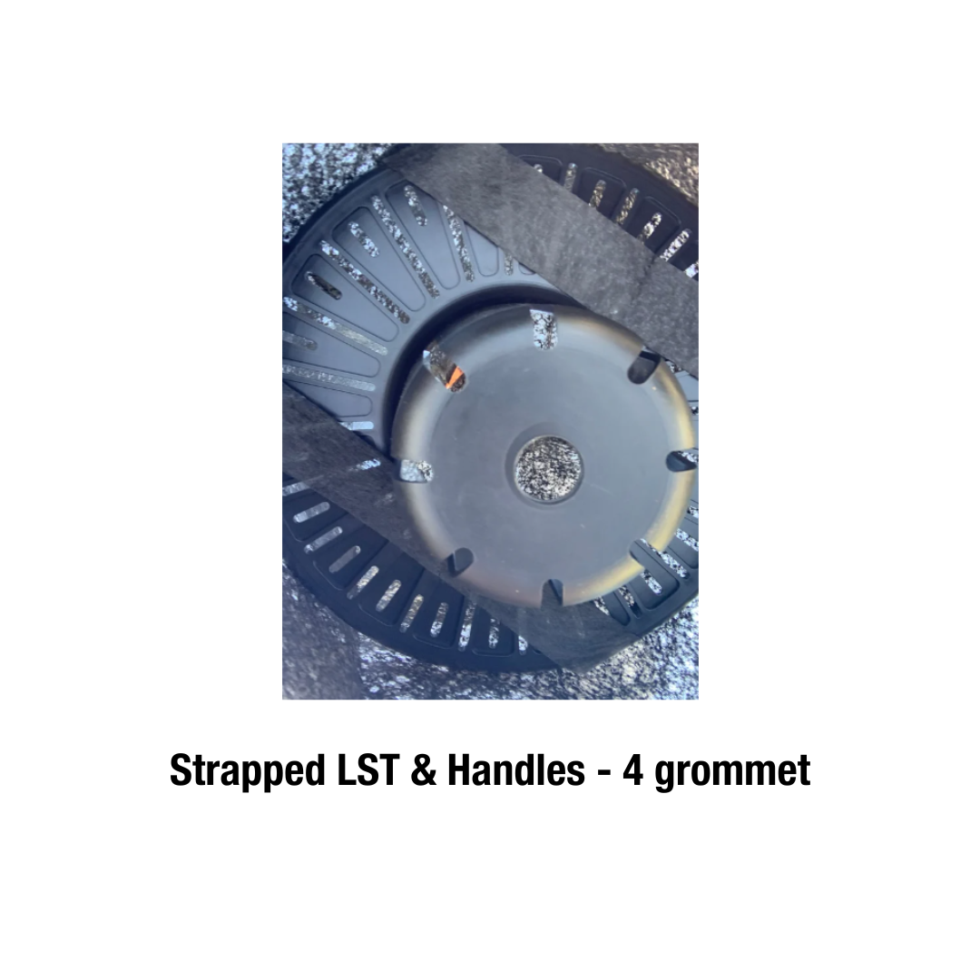 Strapped LST 8 Grommet Grow Sleeves w/ handles - 6 pack