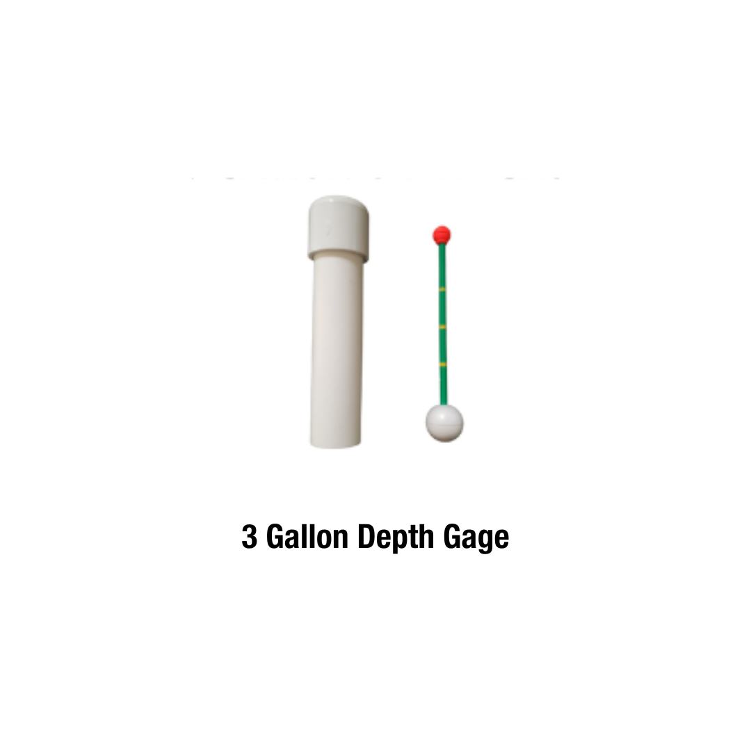 3 Gallon Depth Gage