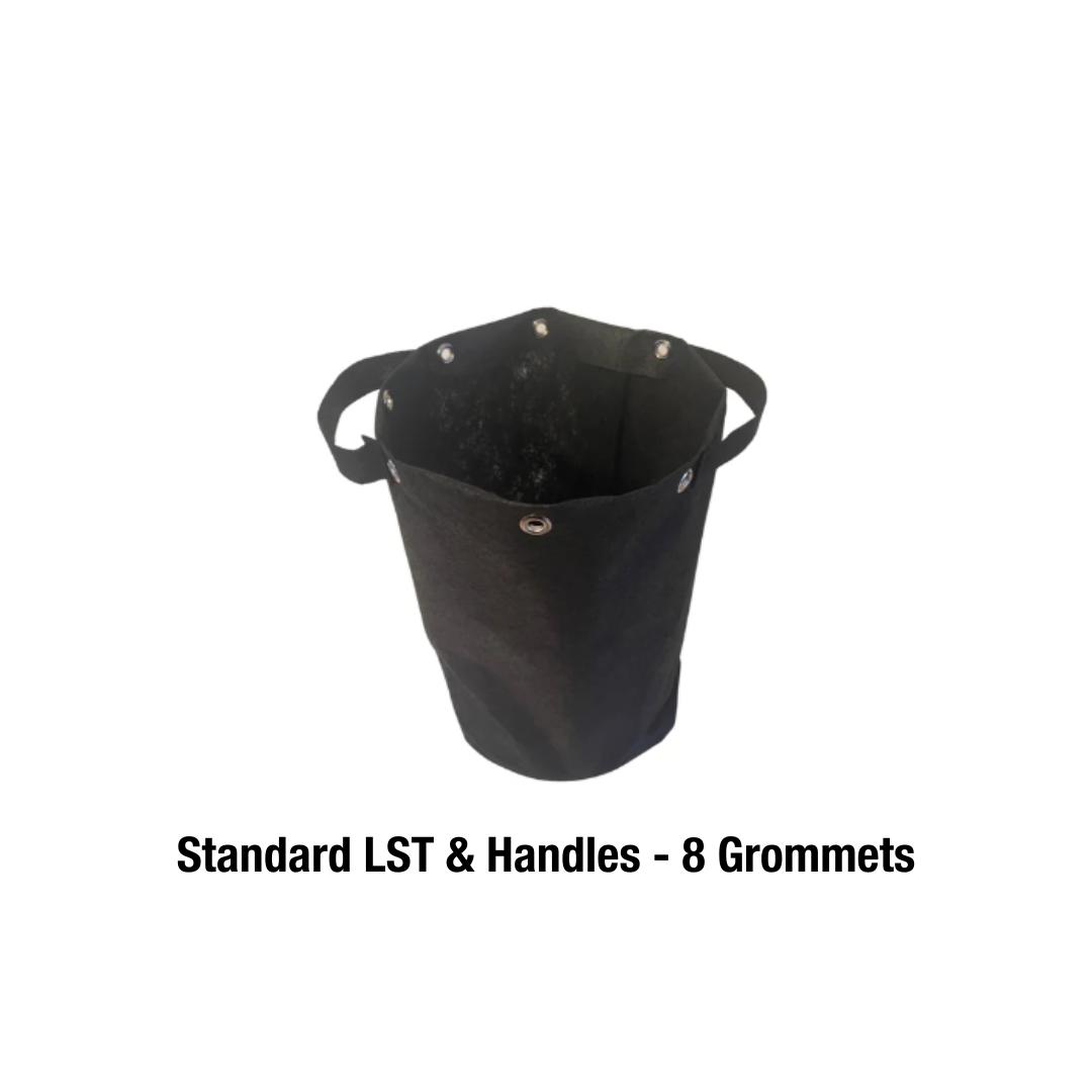 Standard LST 8 Grommet Grow Sleeves w/ handles - 6 Pack